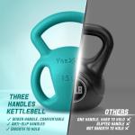 Yes4All 10 & 15lb Kettlebells with Multigrip Handle
