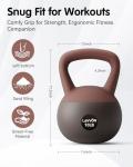 Cushioned Soft Kettlebell Set with Anti-Slip Grip
