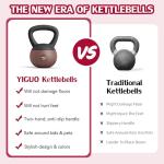 YIGUO 10 lb Soft Kettlebell for Home Workouts