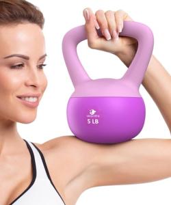 Soft Kettlebell Set for Safe Home Workouts