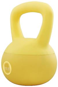 Fitvids Color-Coded Soft Kettlebell - 10 Pound