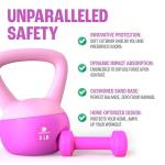 Soft Kettlebell Set for Safe Home Workouts