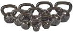 Fitvids Cast Iron Kettlebell Set for Strength Training