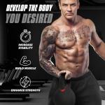 Yes4All 36 KG Cast Iron Kettlebell for Workouts