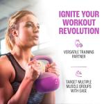 Soft Kettlebell Set for Safe Home Workouts