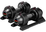 Adjustable 22lbs Dumbbell Set for Strength Training
