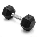 CAP Barbell 15 LB Coated Hex Dumbbell