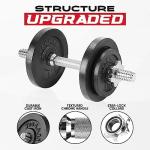 Yes4All 40.02 lbs Adjustable Dumbbell Set