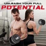 Yes4All 40.02 lbs Adjustable Dumbbell Set