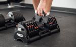 Rep Fitness Quickdraw Adjustable Dumbbells, Multiple weight ranges available including: 5-30, 5-40,5-50 and 5-60 lbs (5-60 lbs)