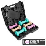 Yes4All Dumbbell Neoprene Set With Case, Weights Dumbbells Set & Hand – 2,3,5 lbs