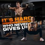 Metal Threaded Dumbbell Handles Rubber Grip - 24 x 1 inch