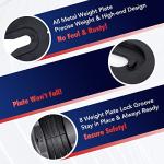 25/55 lbs Pair Adjustable Dumbbells Set, Dumbbells with Anti-Slip Metal Handle for Exercise & Fitness Fast Adjust Weight for Full Body Workout Fitness