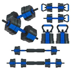 VIVITORY Adjustable Dumbbell and Barbell Set