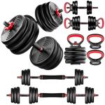 GOIMU 4-in-1 Adjustable Dumbbell Weight Set