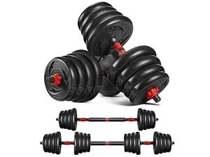 Adjustable Dumbbell Weight Set for Home Fitness