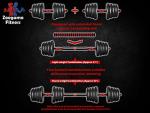 Adjustable Dumbbell Weight Set for Home Fitness