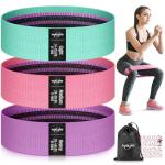 WALITO Fabric Resistance Bands for All Workouts