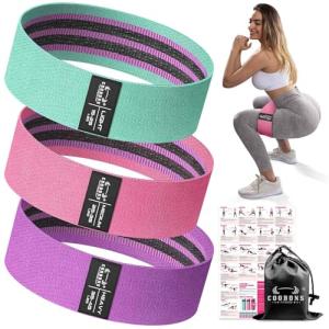 Fabric Resistance Bands for Full-Body Workouts