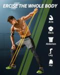 AugKnot 5-Level Resistance Bands Set for Workouts