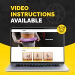 Fabric Resistance Bands Set for Effective Workouts