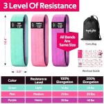 WALITO Fabric Resistance Bands for All Workouts