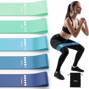 Elastic Resistance Bands for Yoga and Workouts