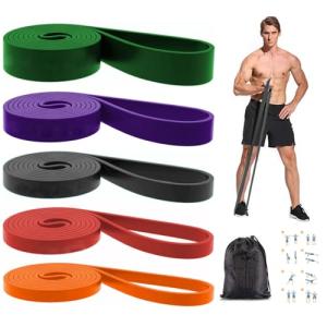 Colorful Resistance Bands Set for Workouts