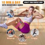Fabric Resistance Bands for Full-Body Workouts