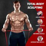 LEEKY Resistance Bands Set for Fitness Training