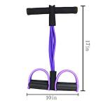 FateFan 6-Tube Resistance Band for Total Body Workout