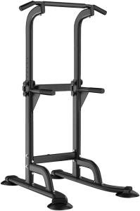 SogesHome Adjustable Power Tower Pull Up Dip Station