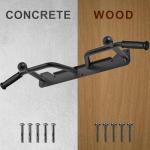 Heavy Duty Wall Mounted Pull Up Bar with Hooks