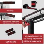 Pull Up Bar for Doorway with Ergonomic Grip