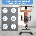 ZENOVA Multi-Function Pull Up and Dip Station