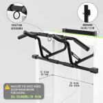 DMoose Doorway Pull Up Bar - 250 Lbs Capacity