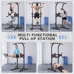 ZENOVA Multi-Function Pull Up and Dip Station
