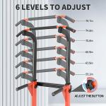 ZHICHI Pull-Up Dip Station for Home Workouts