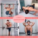 Adjustable Doorway Pull Up Bar - Max 440 lbs