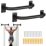 TOBWOLF Heavy Duty Wall Mount Pull-Up Bar 2-Pack