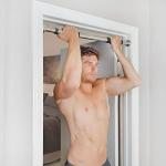Heavy Duty Adjustable Pull-Up Bar with Grips