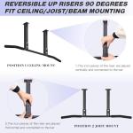 ATENTO Ceiling Mount Multifunctional Pull Up Bar