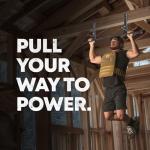 Heavy Duty Ceiling Mounted Pull Up Bar