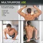 Heavy Duty Adjustable Pull-Up Bar with Grips