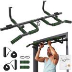 Upgraded Doorway Pull Up Bar with Ergonomic Grip