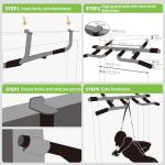 Upgraded Doorway Pull Up Bar with Ergonomic Grip