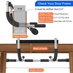 Adjustable Heavy-Duty Doorway Pull Up Bar