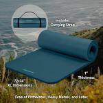 Retrospec Solana 1" Thick Non-Slip Yoga Mat