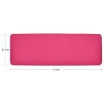 Extra Thick Pink Anti-Tear Yoga Mat with Strap