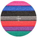 Extra Thick Pink Anti-Tear Yoga Mat with Strap